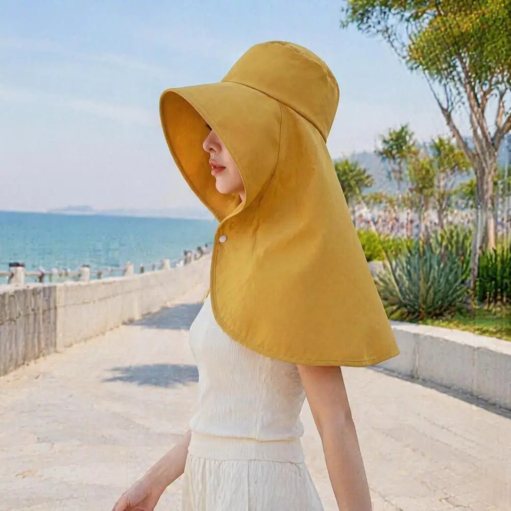 Wide Brim Hat with Neck Flap Women’s Wide Brim Sun Hat with Neck Flap Uv Protection Fishing Hat Summer for Hiking for Women