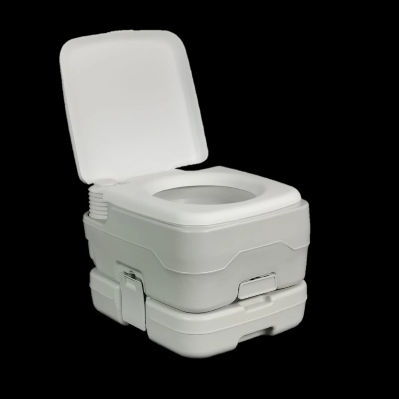 Manual Wash Transportable Toilet 10L Leak Resistant Exemplary For Boats RVs Camp
