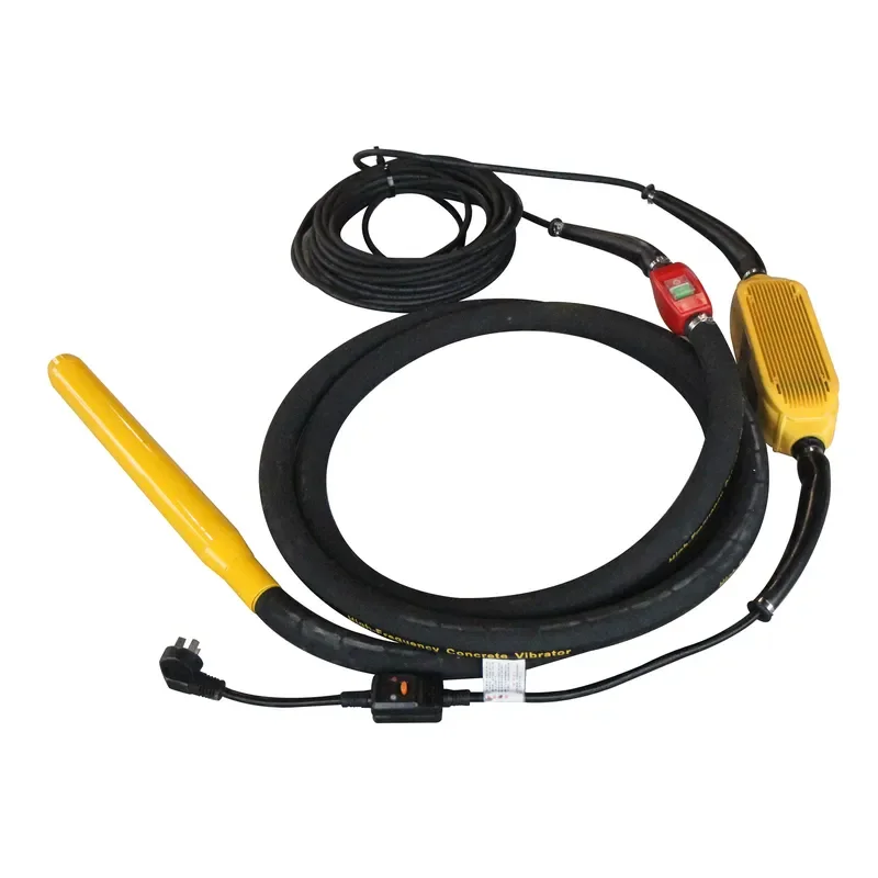 High Efficiency Electric Concrete Vibrator for Construction Site Cement Compaction Portable Handheld Tool
