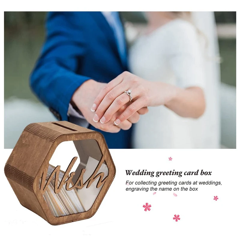 Caja de tarjeta personalizada para boda con nombre, caja de recuerdo de boda, caja de tarjeta de memoria personalizada para fiesta