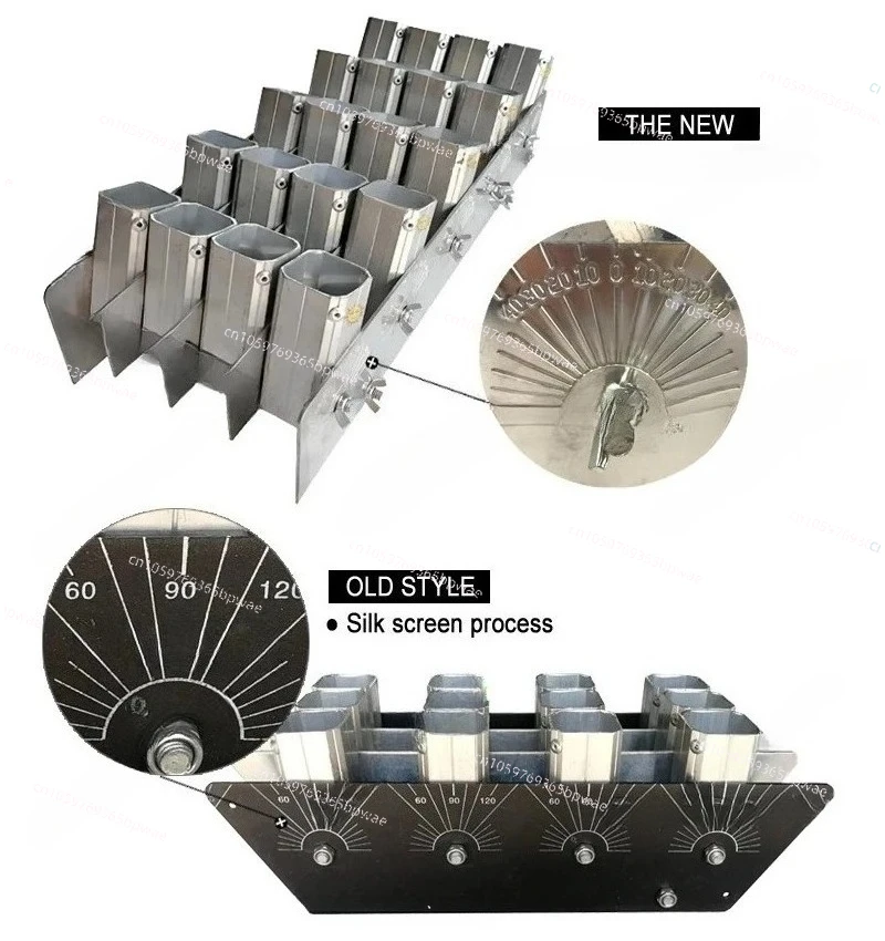 2-Inch Adjustable Angle Aluminum Shelf, Inner Diameter 64mm