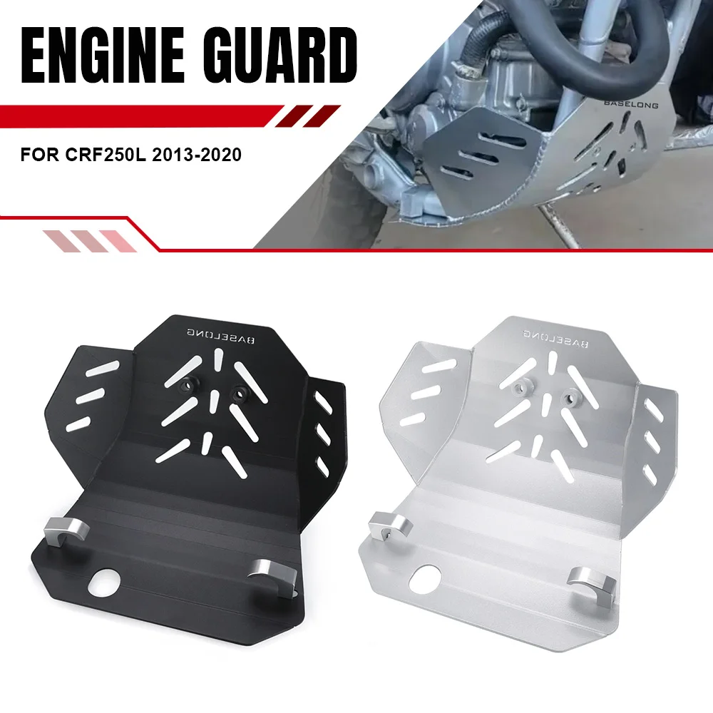 

CRF 250L CRF250 L Motorcycle Lower Bottom Skid Plate Splash Protection Chassis Engine Guard Cover For HONDA CRF250L 2013-2020