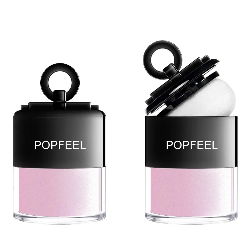 POPFEEL-polvo para rejuvenecimiento de la piel, reparador facial y ajuste de maquillaje, corrector, Control de aceite, cabeza, Puff, cosméticos