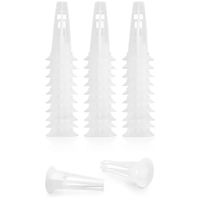 MALL 90 Pack Replacement Grow Baskets, Seed Pod Baskets Hydroponics Baskets, Plastic Plant Growing Containers