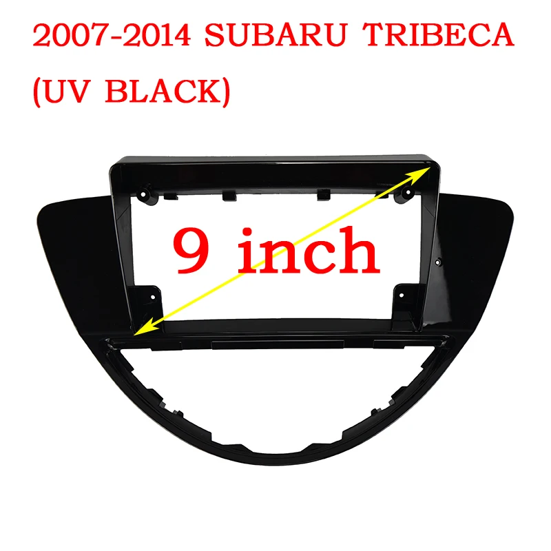 9 inch Fasxia Car Audio Frame Car Radio Facia,gps navigation fascia panel is suitable 2007-2014 SUBARU TRIBECA