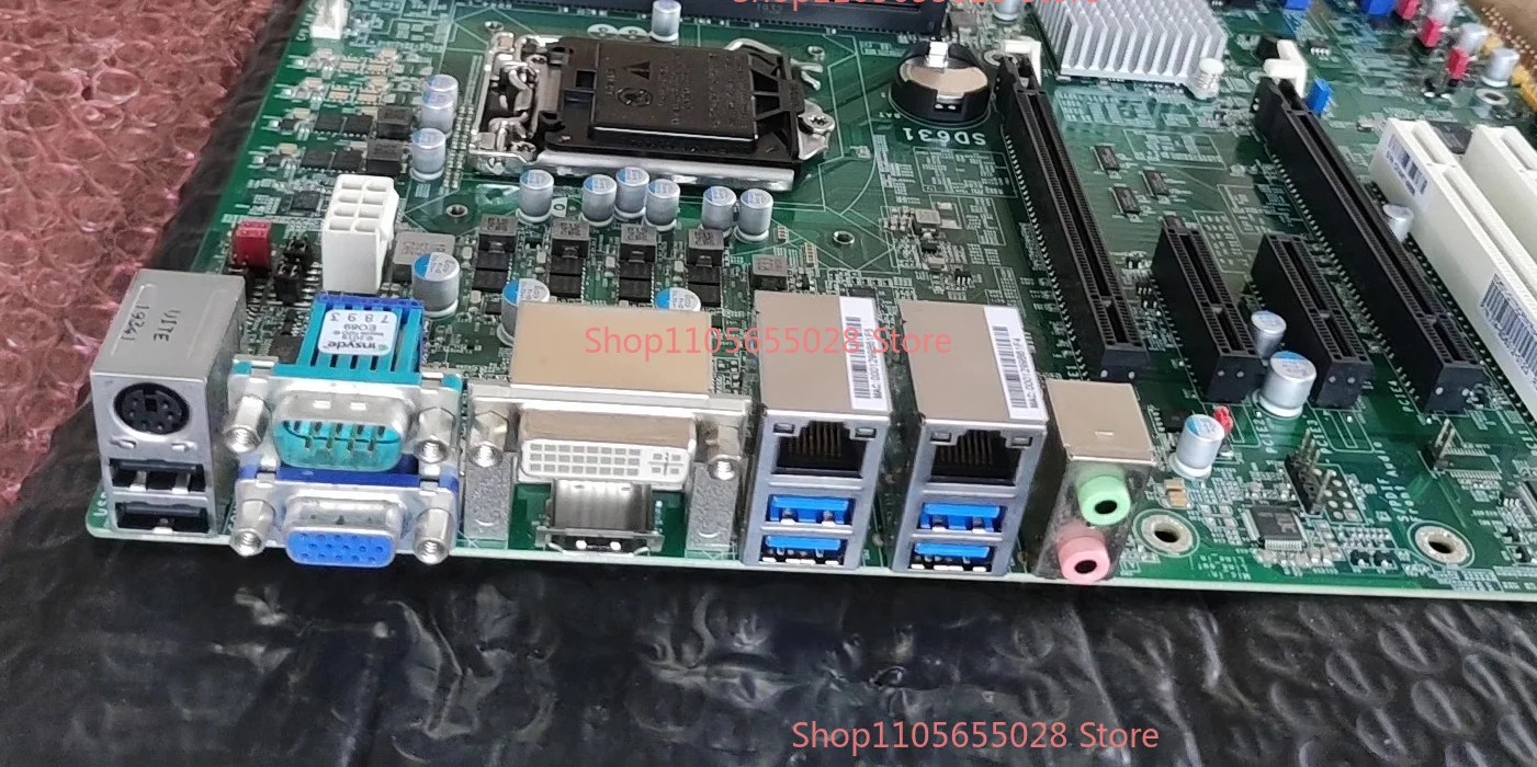 For Taiwan Youtong DFI Industrial Control Main Board SD631, Support 6/7 Generation I3 I5 I7 CPU, Multiple PCIE Slots