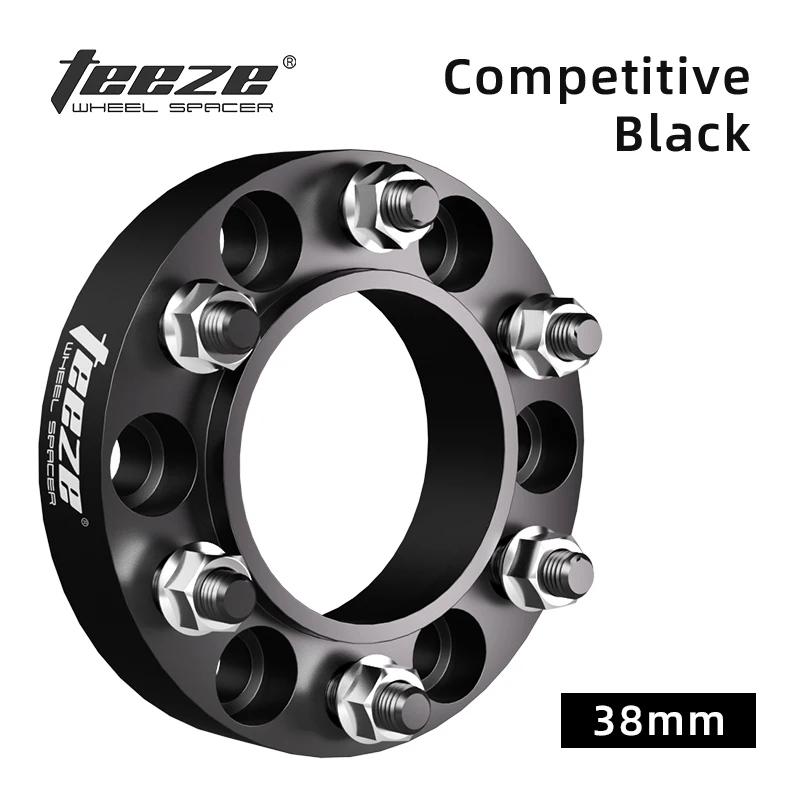 Teeze 2/4pcs 6x139.7 77.8mm M14x1.5 Hub Centric Zwart Gesmeed wiel spacer Voor Dodge Ram 1500/1500TRX Flens Plaat 30/35/38/50mm