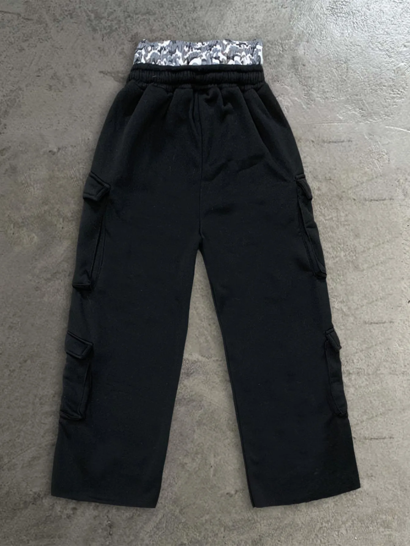 النمط الحضري الحديث المطرزة المزدوج الخصر التعادل مستقيم الساق السراويل للرجال ملابس رياضية غير رسمية السراويل الطويلة