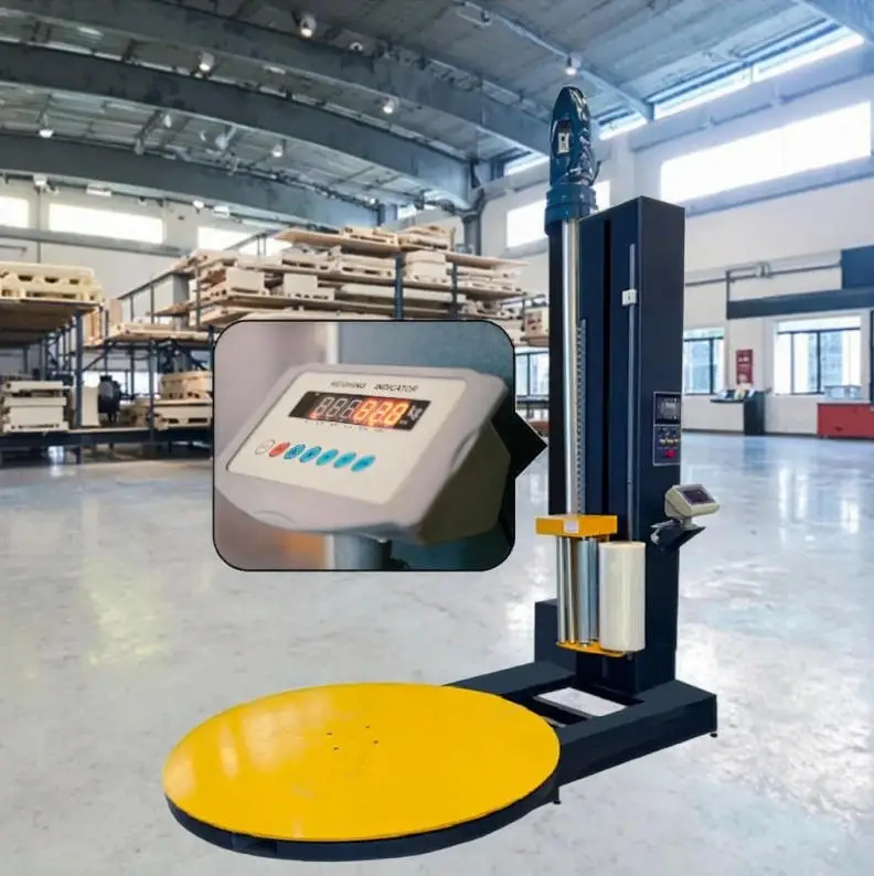 Stretch tray packaging machine Tray stretch packaging machine