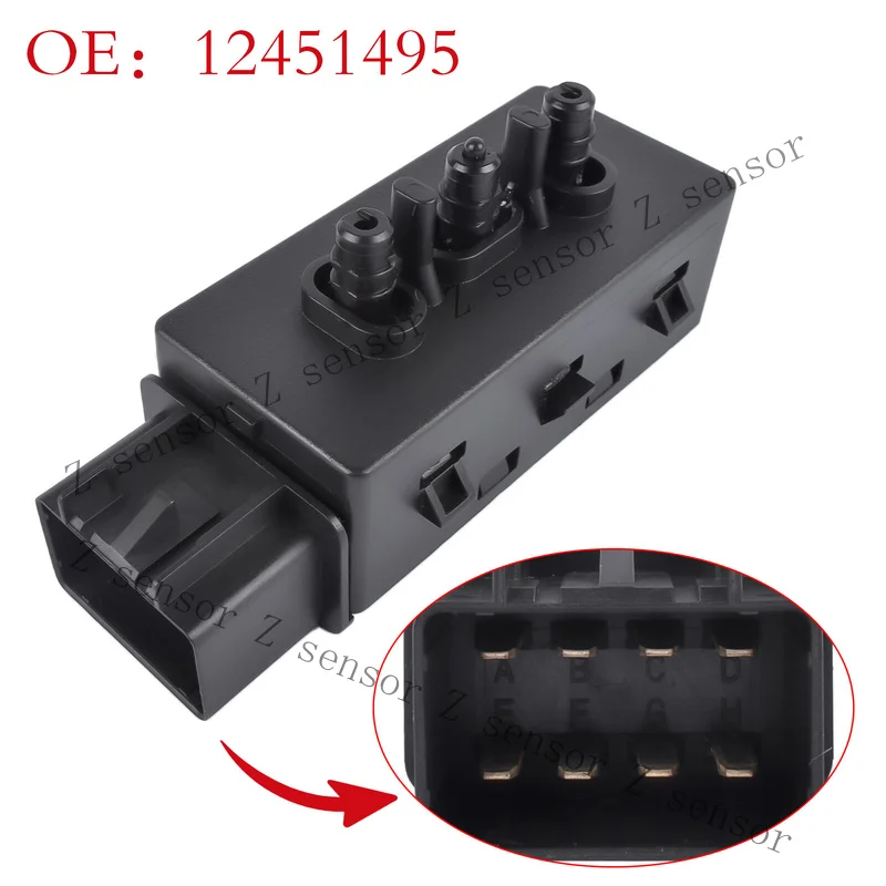 Z+ Front Left Power Seat Switch 8-Pin for Chevy Impala HHR Cruze GMC Terrain Yukon