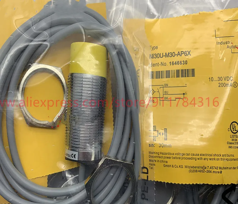 

3pcs New High Quality Truck Proximity switch NI30U-M30-AP6X NI30U-M30-AN6X
