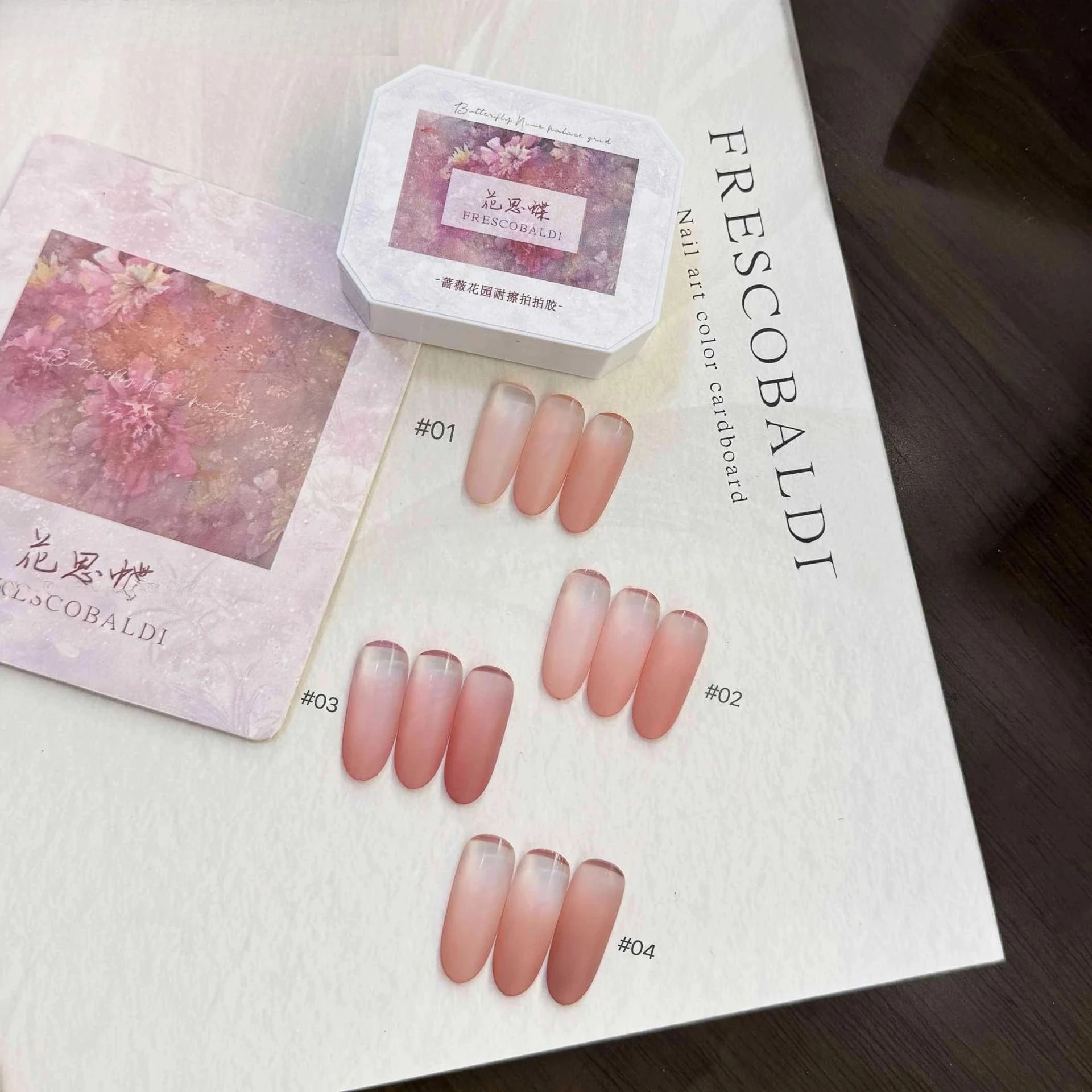 

2.5g 4 Colors Pat Painting Gel Nail Gradient Semi Permanent Soak Off UV Varnishes Painting Gel Nail Art Nails for DIY Manicure