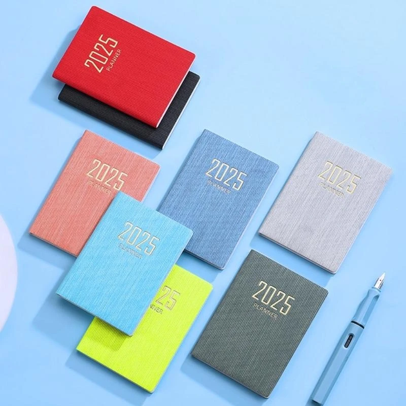 D0UA 2025 Agenda Buch Monthly Planer Schedule Notebook Weekly & Daily Planer