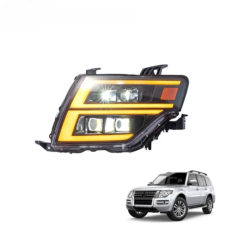 Hight Quality Head Light For Pajero v93 v95 v97 v98 Montero LED Front light Car lamp Auto lights