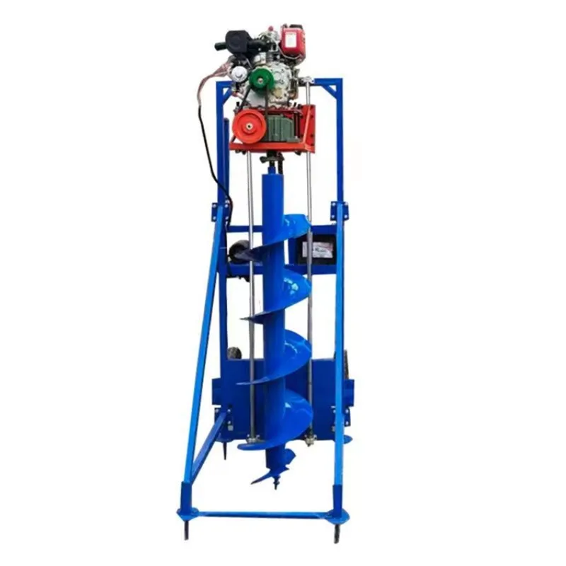 Excavator Weathered Stone Auger Drilling Rig Photovoltaic Foundation Reinforcement Drilling Machine