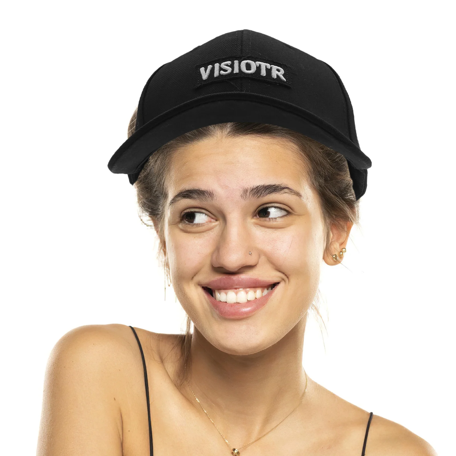 قبعة بيسبول كبيرة الحجم 56-63 سم قبعة قطنية سوداء قابلة للتعديل للجنسين قابلة للتنفس قبعة رياضية للأب للتمرين في الهواء الطلق