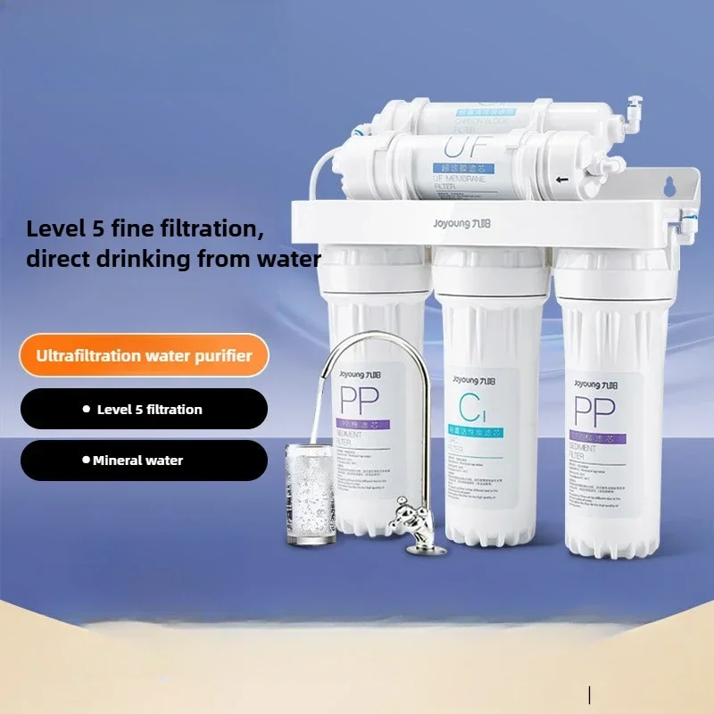 Desktop Ultrafiltration Water Purifier, Kitchen Tap Front Filter for Household Direct Drinking, Compact Design, Easy Install
