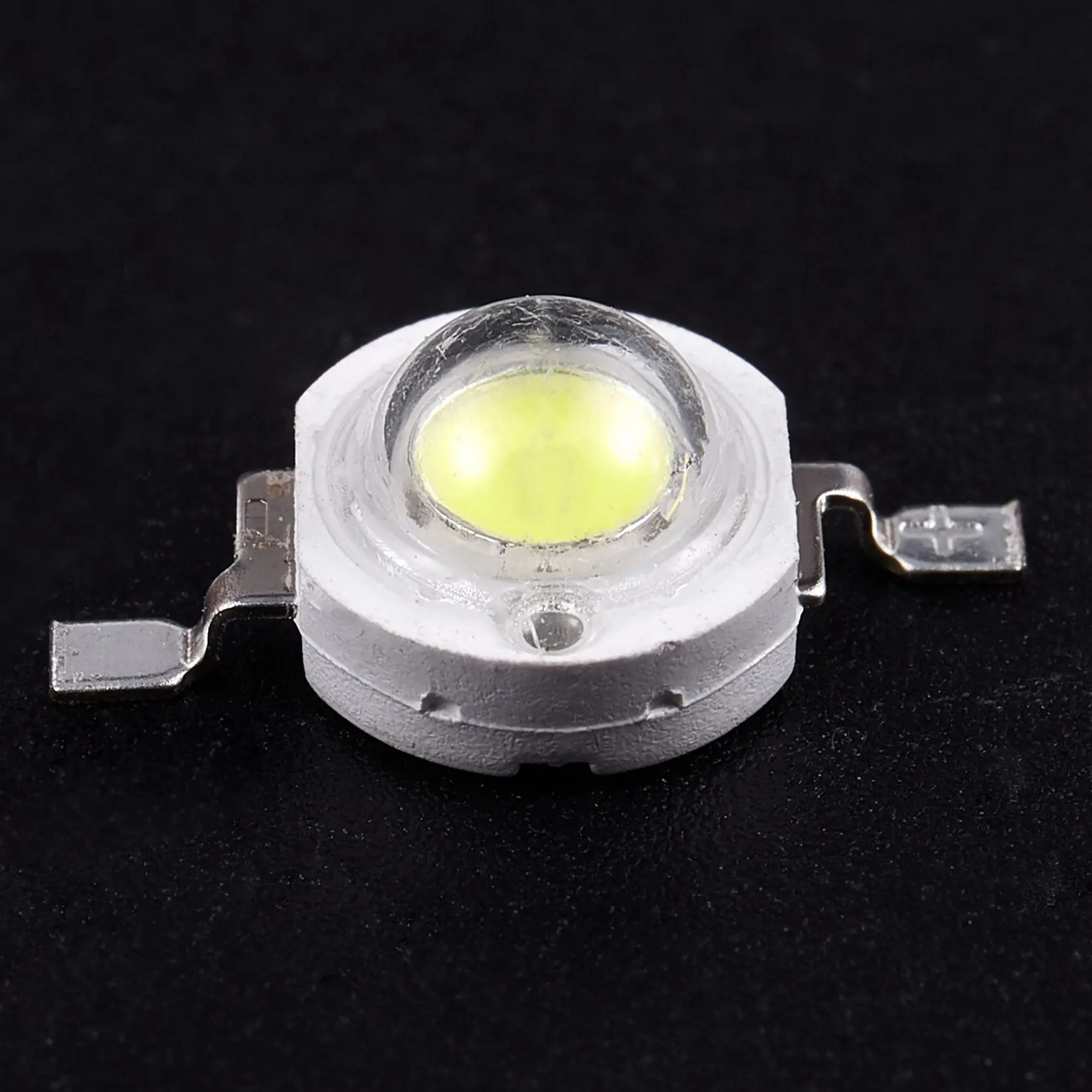 M12K-40 Pcs High Power 2 Pin 3W White LED Bead Emitters 170-190Lm 6000K