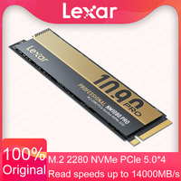 Lexar NM1090 PRO PCle 5.0*4 Read Speed Up To 14000MB/s Desktop Solid State Drive M.2 NVMe 2280 1TB 2TB 4TB Independent Cache SSD