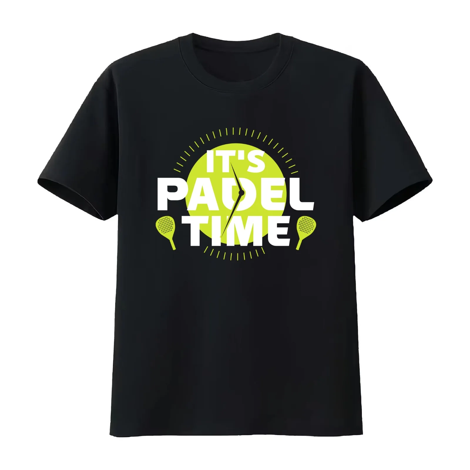 It's Padel Time Padel Time Another Padel Game T-Shirt Summer Casual Cotton Tee Oversized Streetwear Tops Unisex Men Women