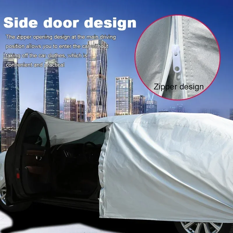 Thicken Car Cover Dustproof Snow Waterproof For Landrover Defender Discovery Sport RANGE Rover Evoque Sport Range Rover Velar