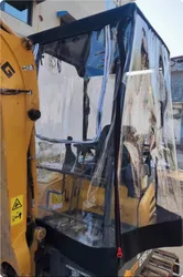 Mini Excavator Windproof Warm Awning PVC Cover With Window for Kubota 15 17 20 30