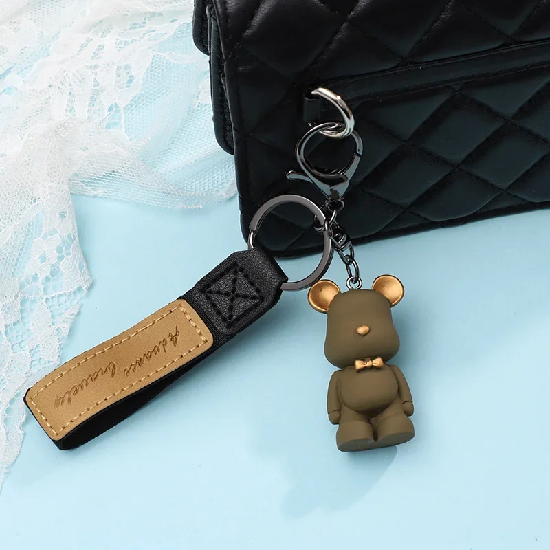 قلادة سلسلة مفاتيح ذات طابع ثلاثي الأبعاد رائعة ومبتكرة من Miniso هدية صغيرة