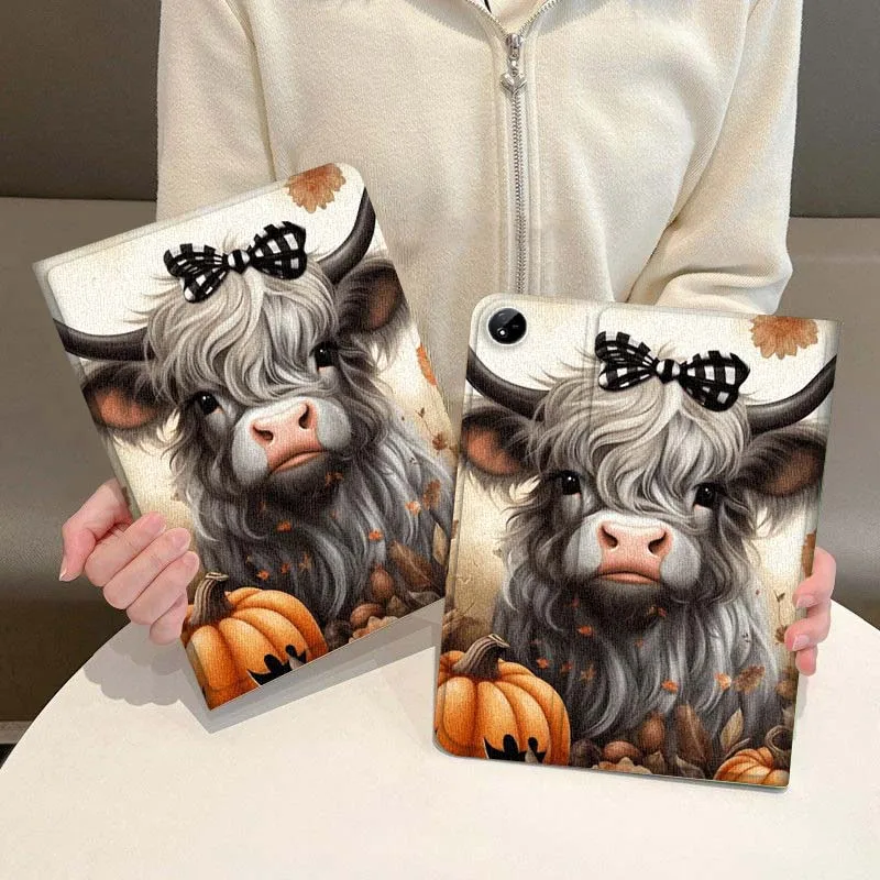 

Anime cartoon cow Tablet Case For Vivo IQOO Pad Air Pad3 IQOO Pad5 Pad2 Pad3 SE Pro 11.5 12.1 12.3 13 Inch