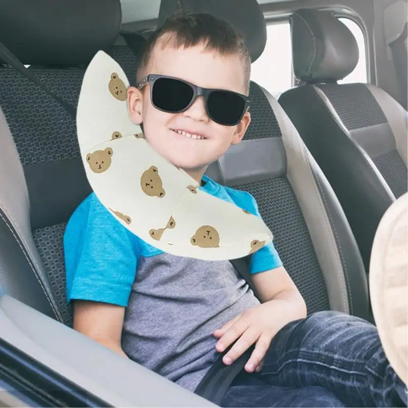 

Soft Headrest Shoulder Pad In Car Baby Pillow Car Seat Belt And Seat Positioner Protector Shoulder Pad Portable Seat Belt Pillow