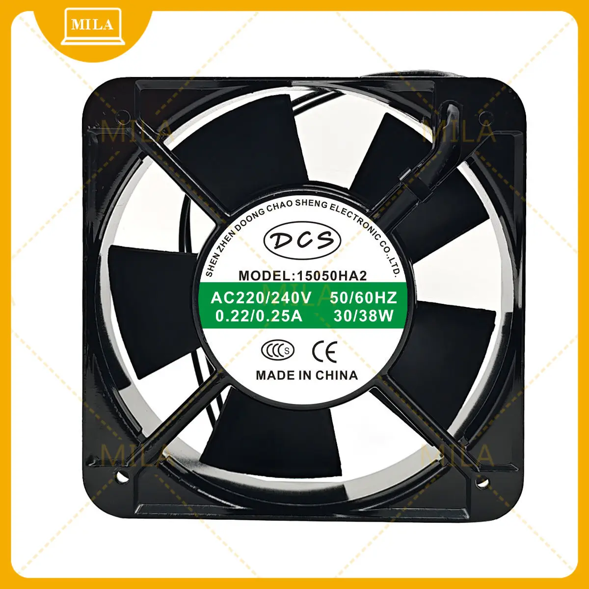 New For DCS 1725HA2/HA3 AC220V/380V 17251 17CM Welding Machine Cabinet Cooling Fan