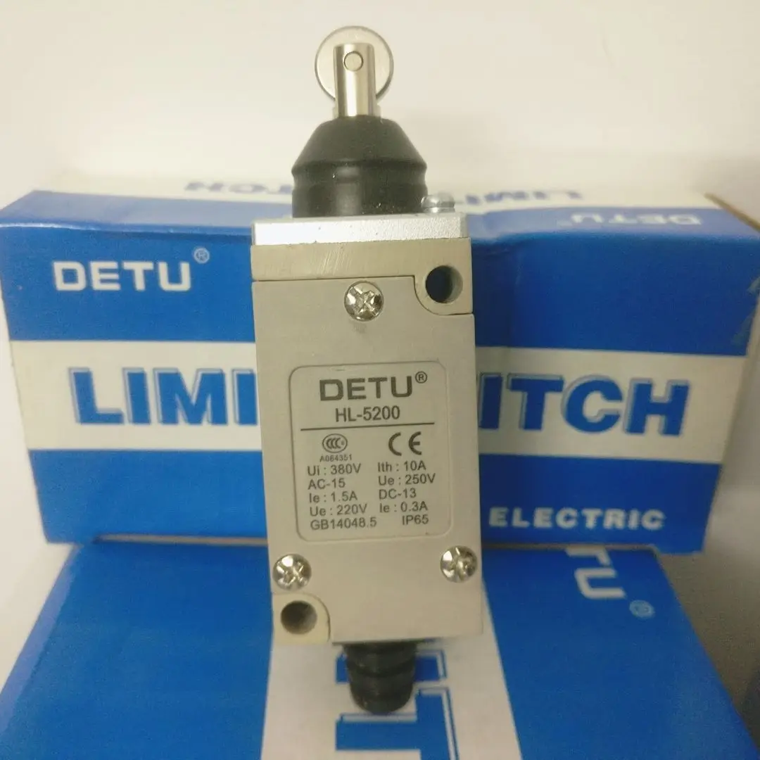 

Detu Electric DETU limit travel switch HL-5200 roller press type