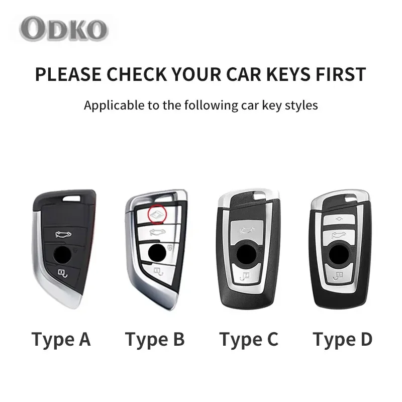 Leather Car Remote Key Case Cover Shell For BMW 1 3 5 7 Series X1 X3 X4 X5 X6 G20 G30 F15 F16 F34 F10 F20 F30 G01 G02 G05 G07
