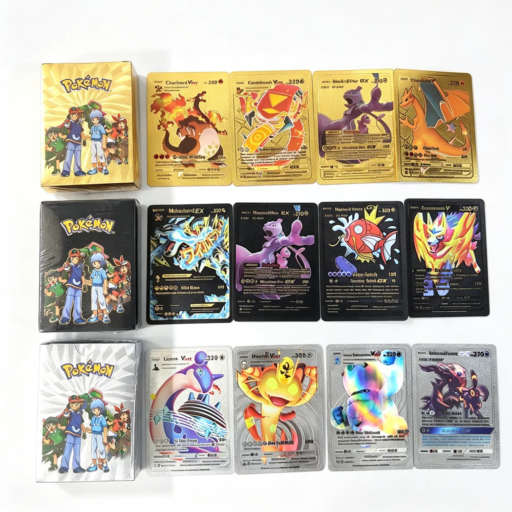 55-165 pcs Pokemon Gold Black  - Board Game Zoo review and price