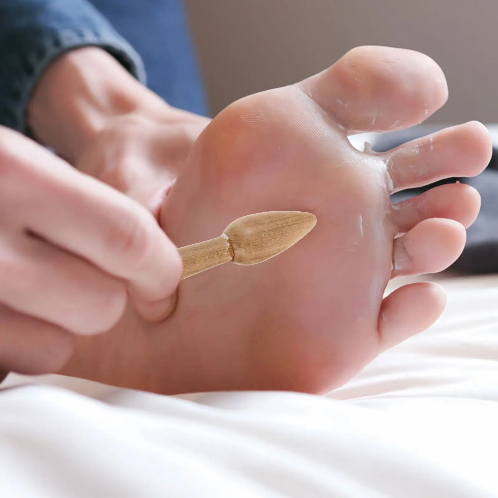 

2 шт. деревянные массажные палочки для акупунктуры, легкие массажеры для тела, инструмент для расслабления по точкам давления, деревянные массажные палочки