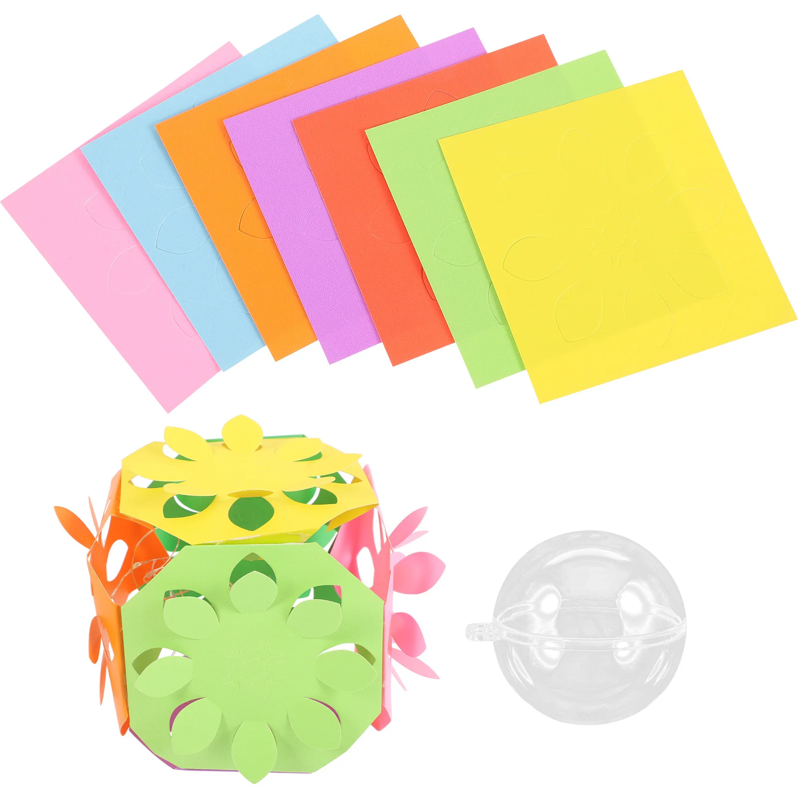 

1 Set Diy Paper Cuts Kit Colorful Origami Sheets For Craft Activity Decorative Folding Paper Set Handicraft Art