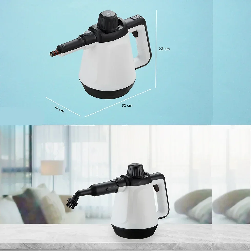 1200W High Steam Cleaner for Household High-temperature Cleaner Steamer Suitable for Window Cleaning Domestic Cleaning Tools