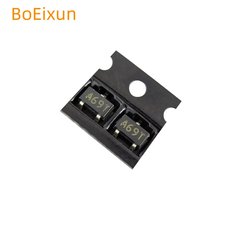 50PCS/LOT AO3406 A69T AO3406A N-Channel Enhancement Mode Field Effect  SOT23 SOT-23 SMD New and Original IC Chipset MOSFET MOSFT
