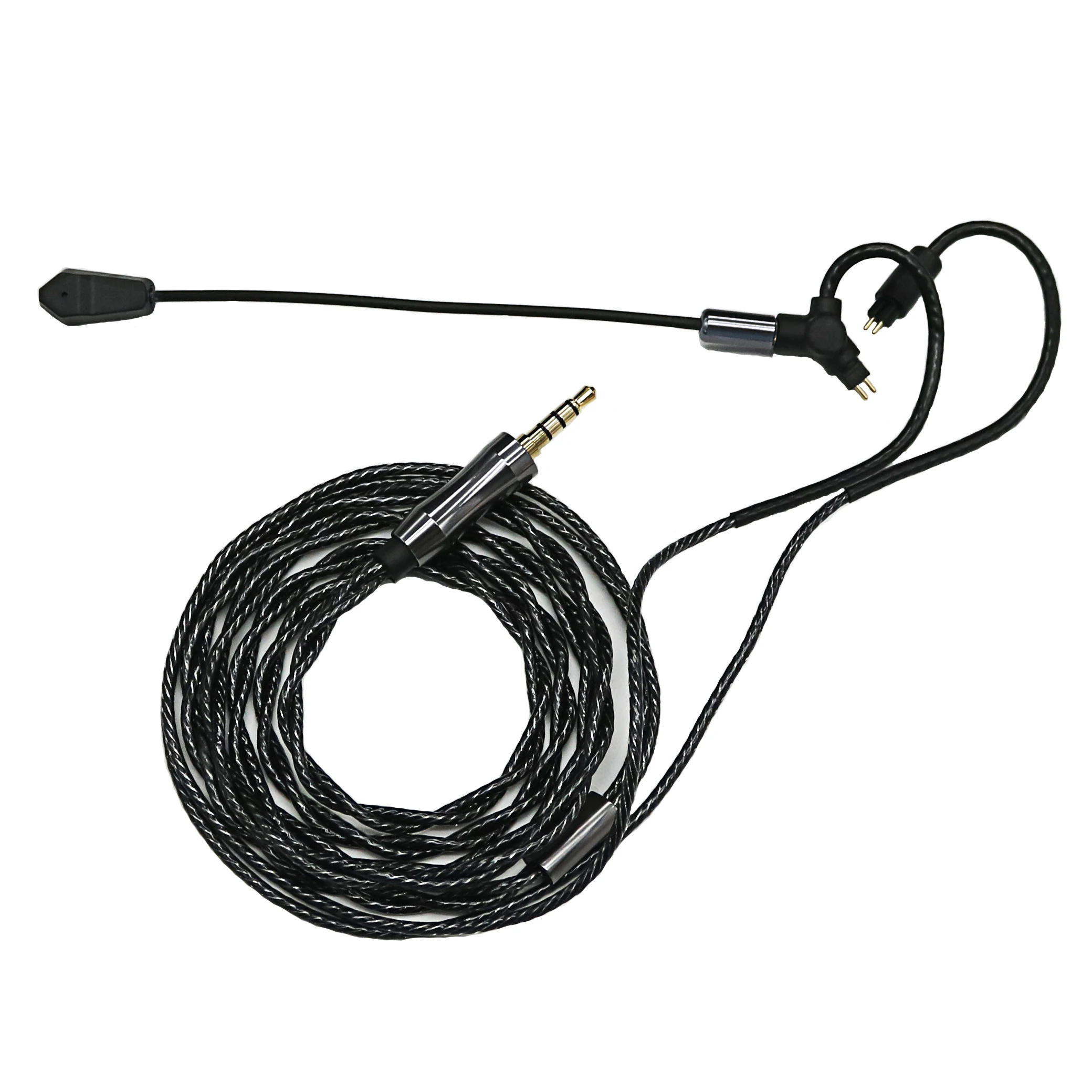 Boom MMCX Game Earphone Update Cable Fit For Shure Earbud UE900 SE535 SE215 For Linsoul JH 2P0.78 In Ear Earphone 7Hz fits games