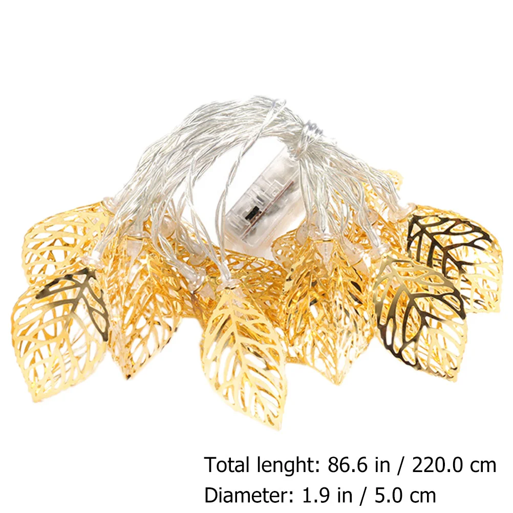 1 قطعة سلسلة أضواء Led ذهبية تصميم مجوف تعمل أضواء الجنية الزخرفية للمنزل حديقة حفلة عيد الفصح #3