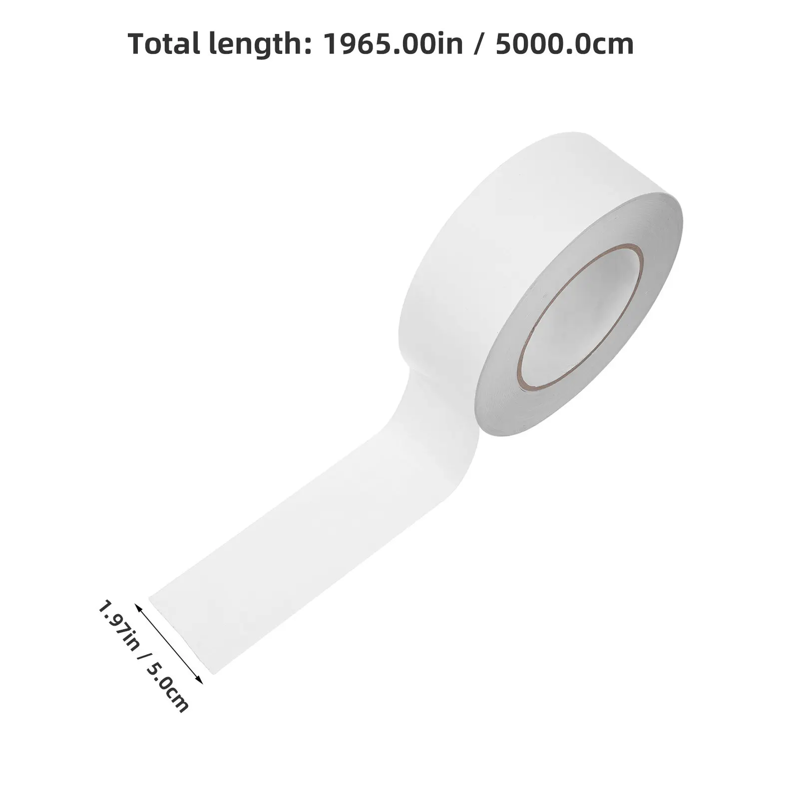 

Double Sided Tape Transparent Removable Clear Ultra Thin 5cmx164ft Adhesive Tape for Crafts Wall Mounting Picture Hanging