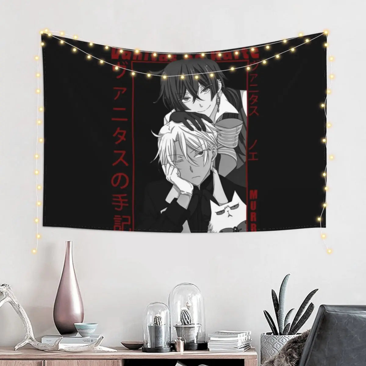 

Noe and Vanitas and Murr- Vanitas no Karte Tapestry Wall Hanging Wall Home Decoration Accessories Wall Coverings Tapestry