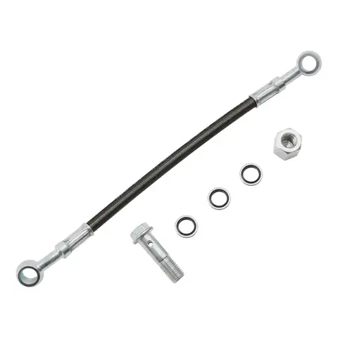 25CM 범용 브레이크 라인 호스 연장 연장 커넥터 오토바이 예비 부품