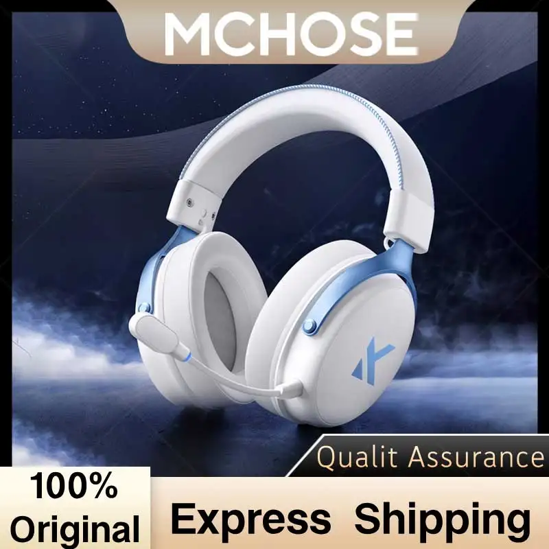 

Игровые наушники MCHOSE V9 Pro - с беспроводным Bluetooth-подключением. Оснащен аудиочипом и 7.1-канальной звуковой картой.