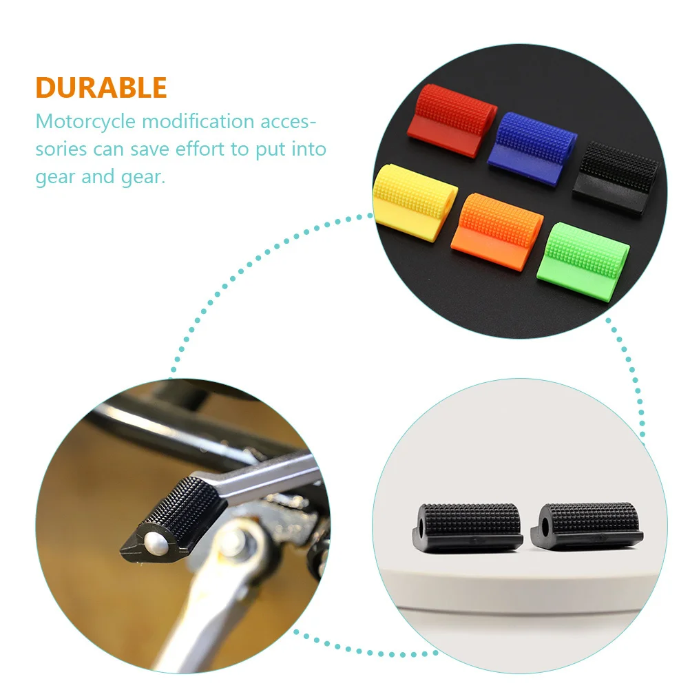 

High Quality Motorcycle Shifter Gear Lever Rubber Cover Protects Boots from Scuff Marks Easy to Clean Motorcycle Gear Covers