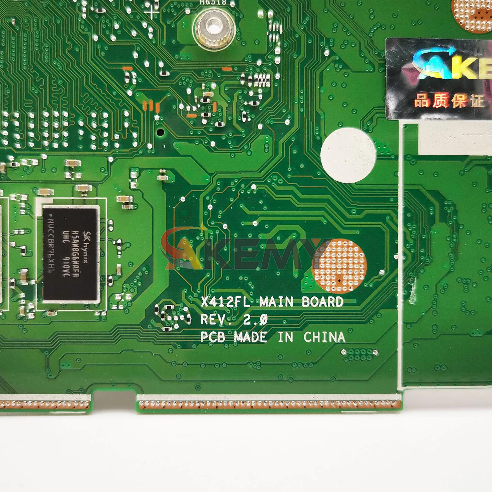 Placa base para ordenador portátil X412FA para ASUS X412FAC V4000F V4000U X412FL X412F Y4200U X412FJC X412FLG R424F con CPU I3 I5 I7