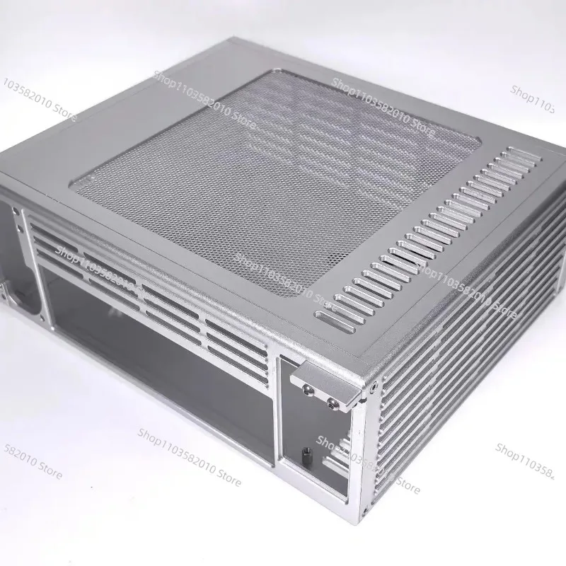 ZS-D2/ITX Semi-High Mini Computer Case, 4.9L All Aluminum Chassis V4 Version