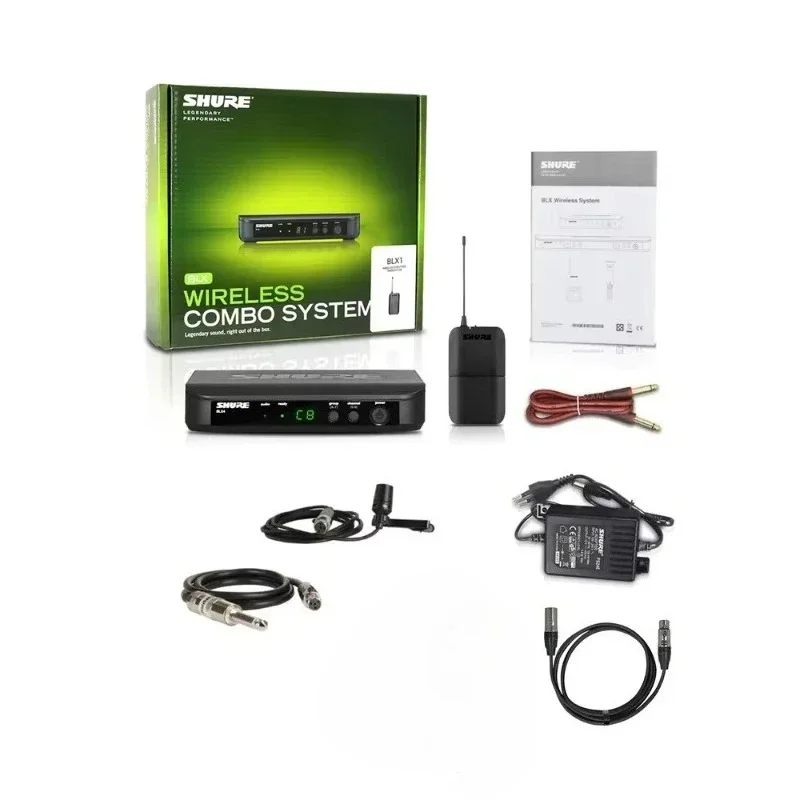 Shure BLX14/CVL Wireless System Microphone for Live Performances for Multiple Scenarios Professional Wireless Microphone