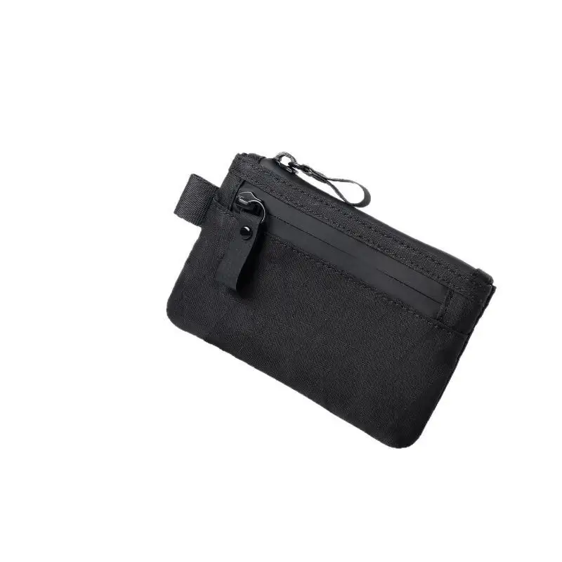 Tactical Waterproof Small Coin Purse RFID Blocking Credit Card Holder Slim EDC Wallet for Men Outdoor Survival