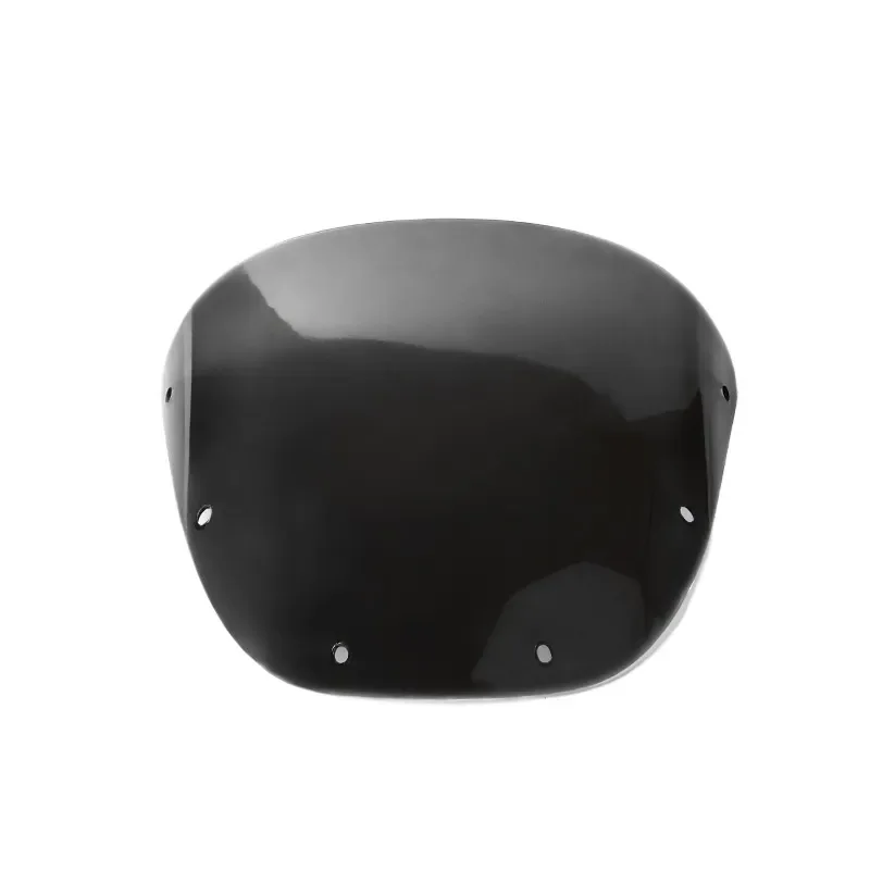Silver Front Windshield Deflector Screen Fairing Guide Glass Compatible with Haojue HJ125K-2A Drill Leopard Motorcycle 2