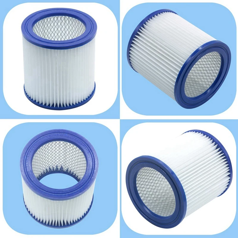 2 PCS Reusable Filter As Shown Plastic For Shop-Vac 9032933 Ash, Vacuum Cleaner Accessories